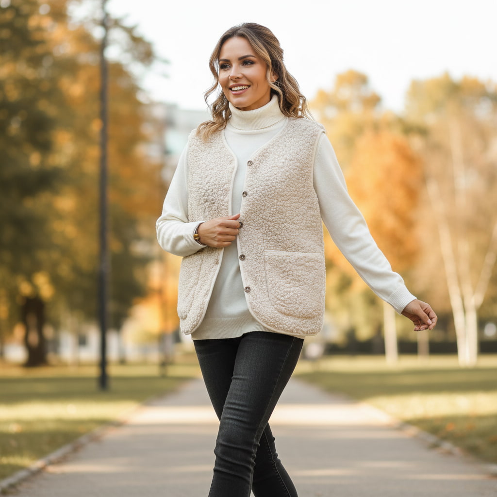 Warm Sherpa Vest