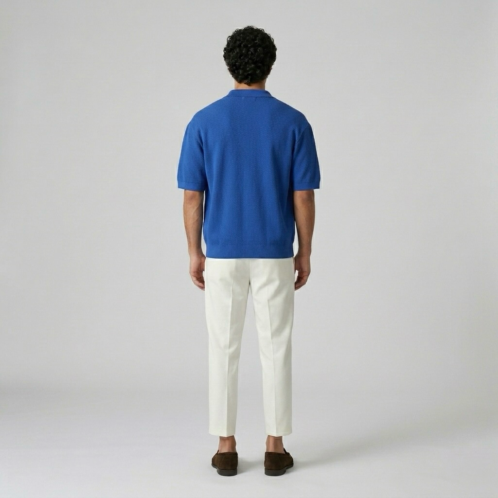 Textured Camp Shirt