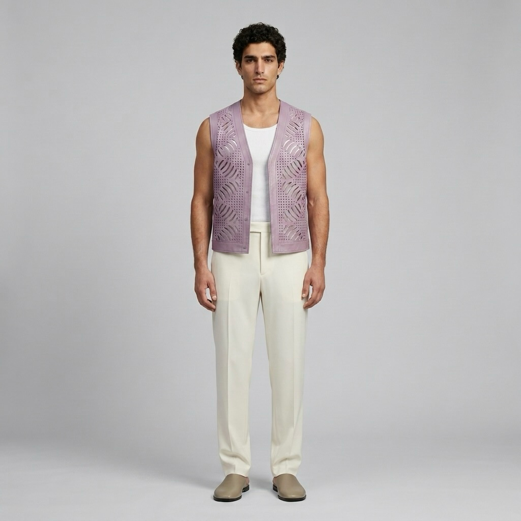 Cutwork Vest