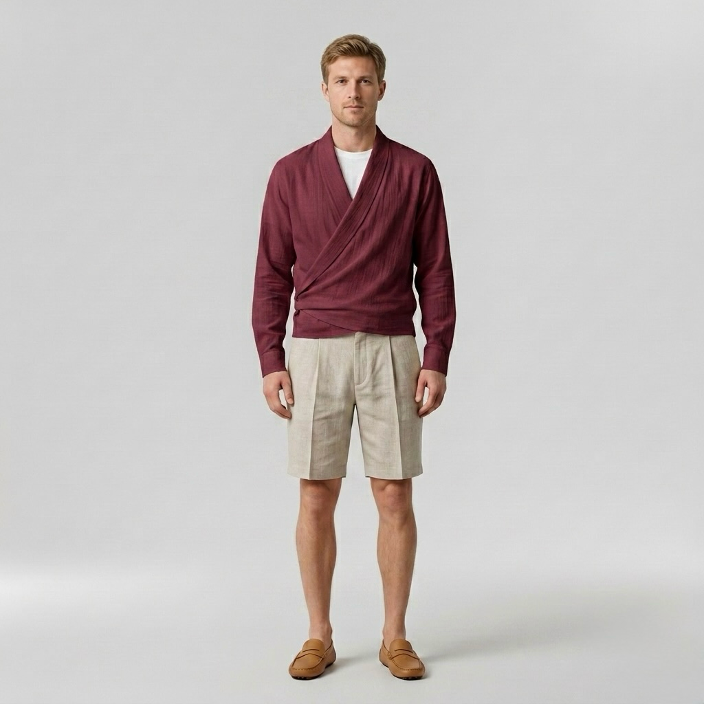 Wrap Knit Sweater