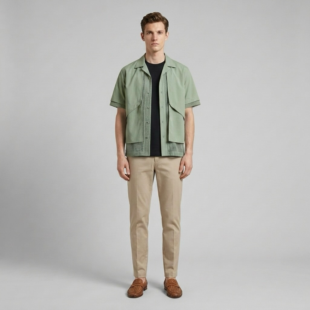 Utility Panel Shirt