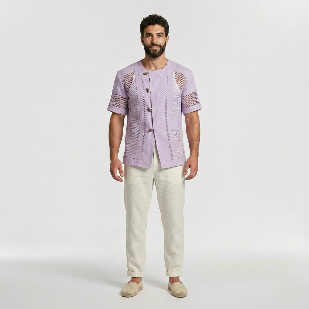 Mesh-Vent Camp Shirt
