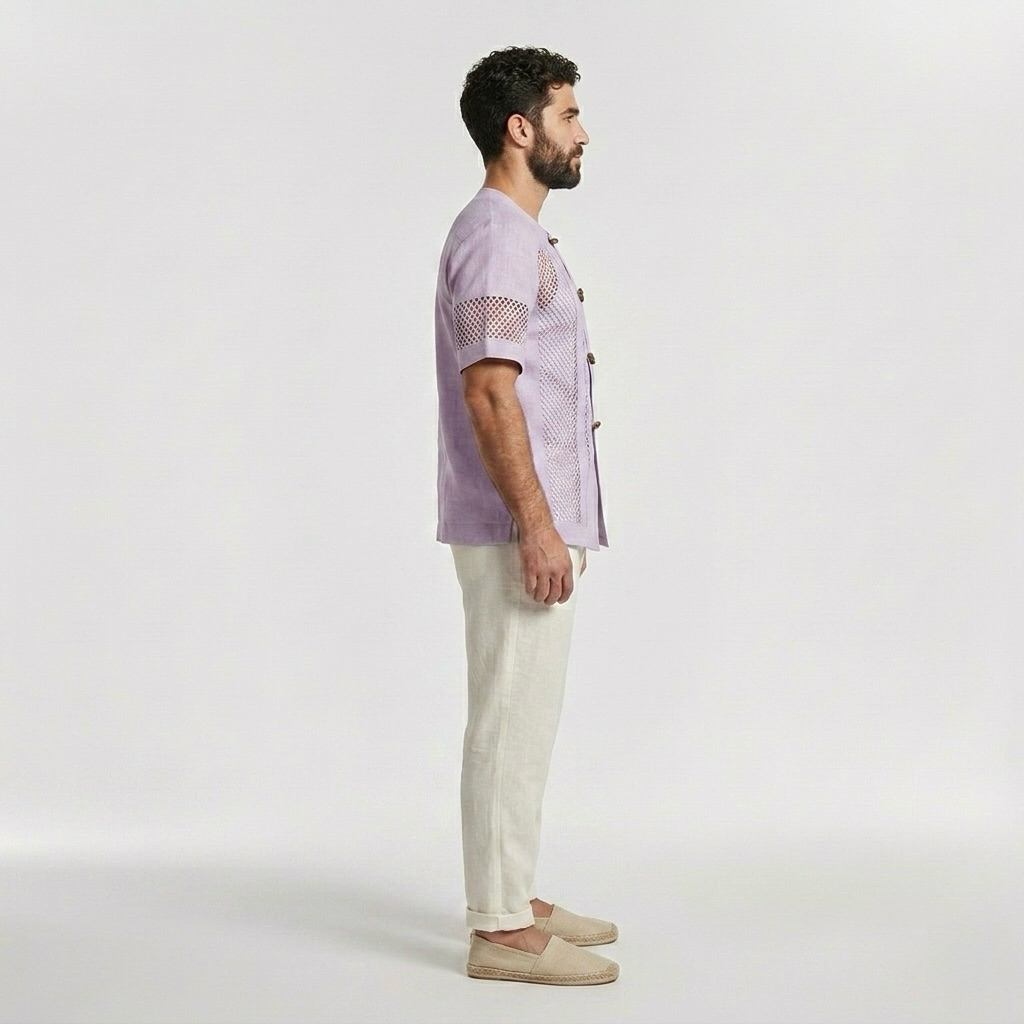 Mesh-Vent Camp Shirt