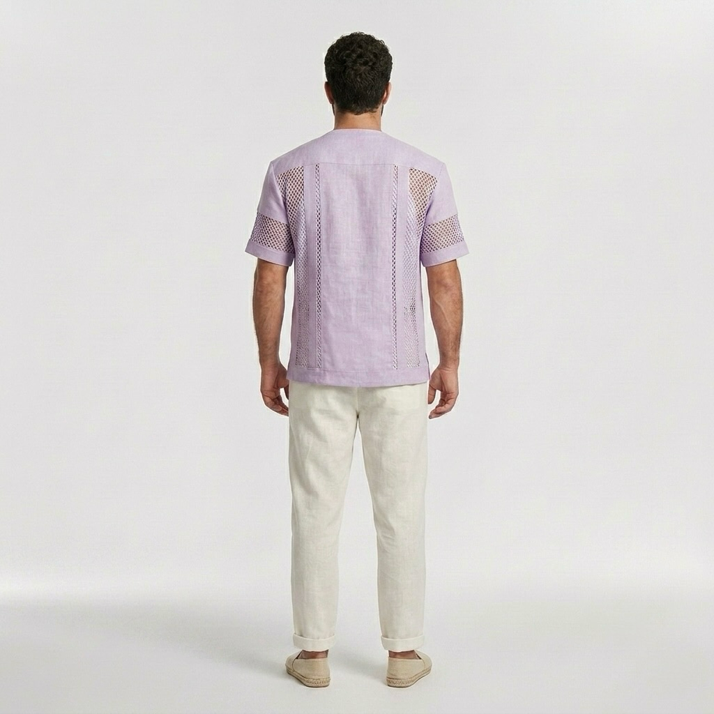 Mesh-Vent Camp Shirt