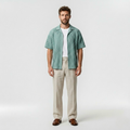 Contour-Pleat Shirt