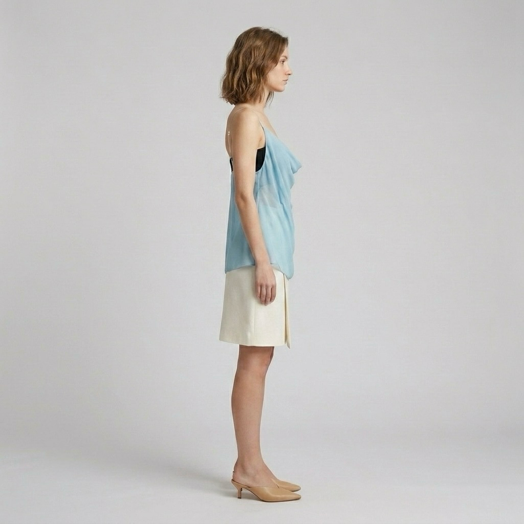 Draped Cami Blouse