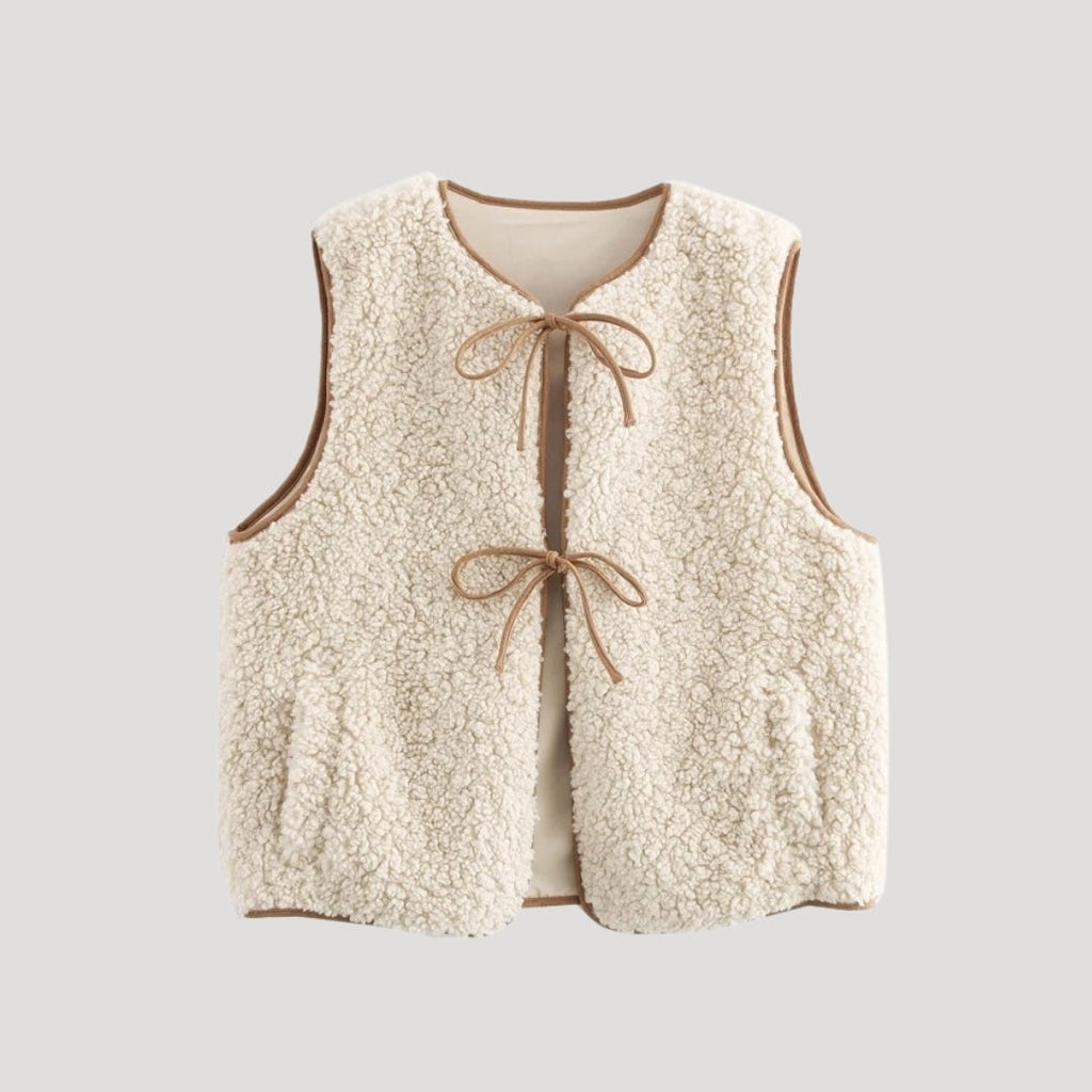 Tie-Front Soft Vest