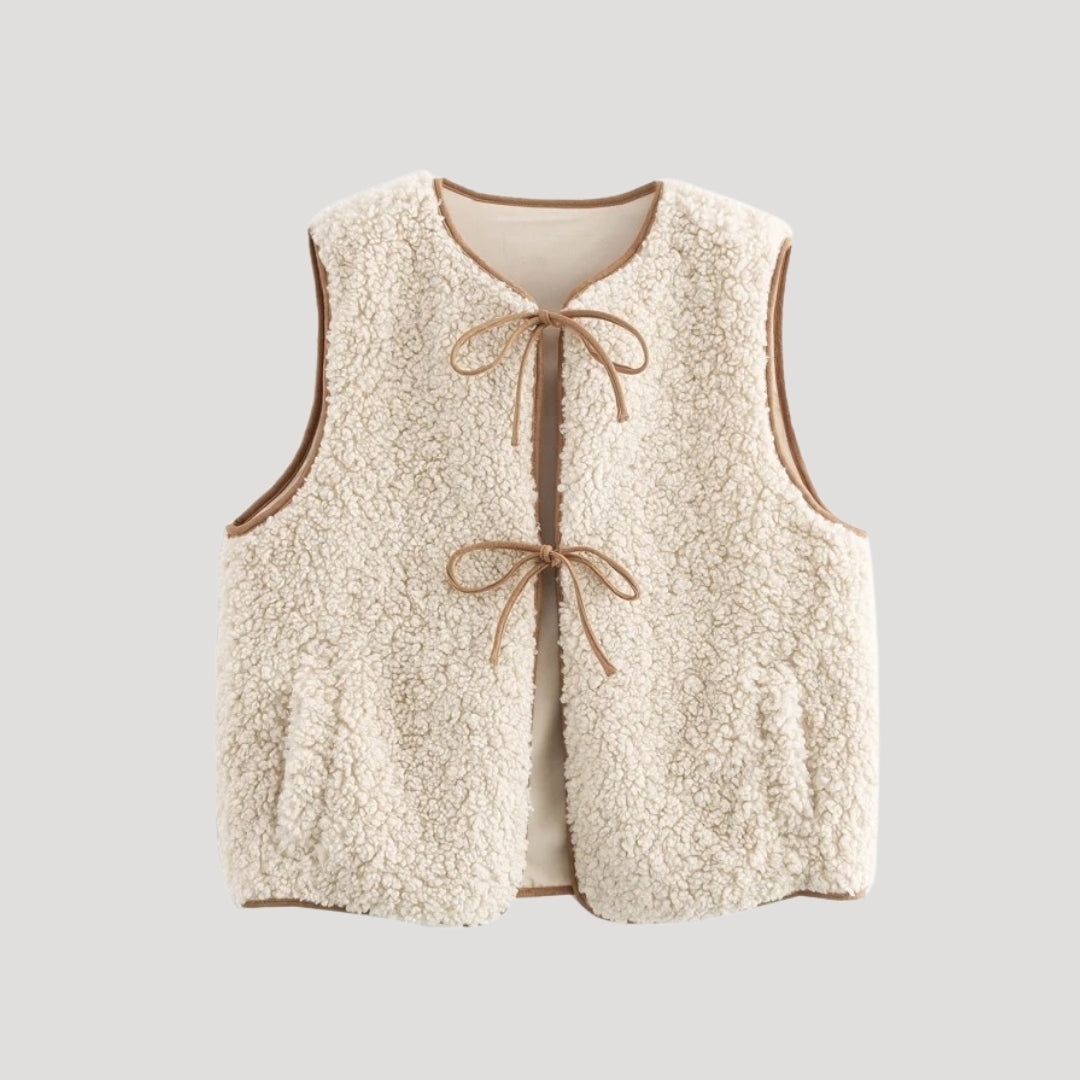 Tie-Front Soft Vest