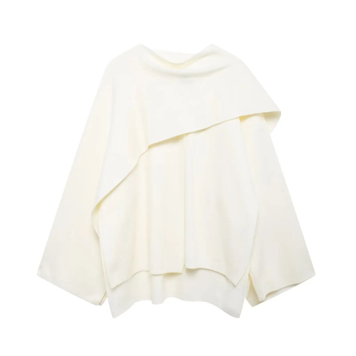 Draped Cape Coat