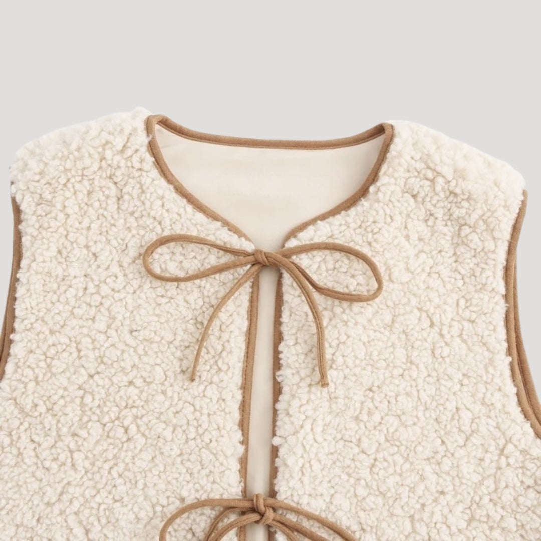 Tie-Front Soft Vest