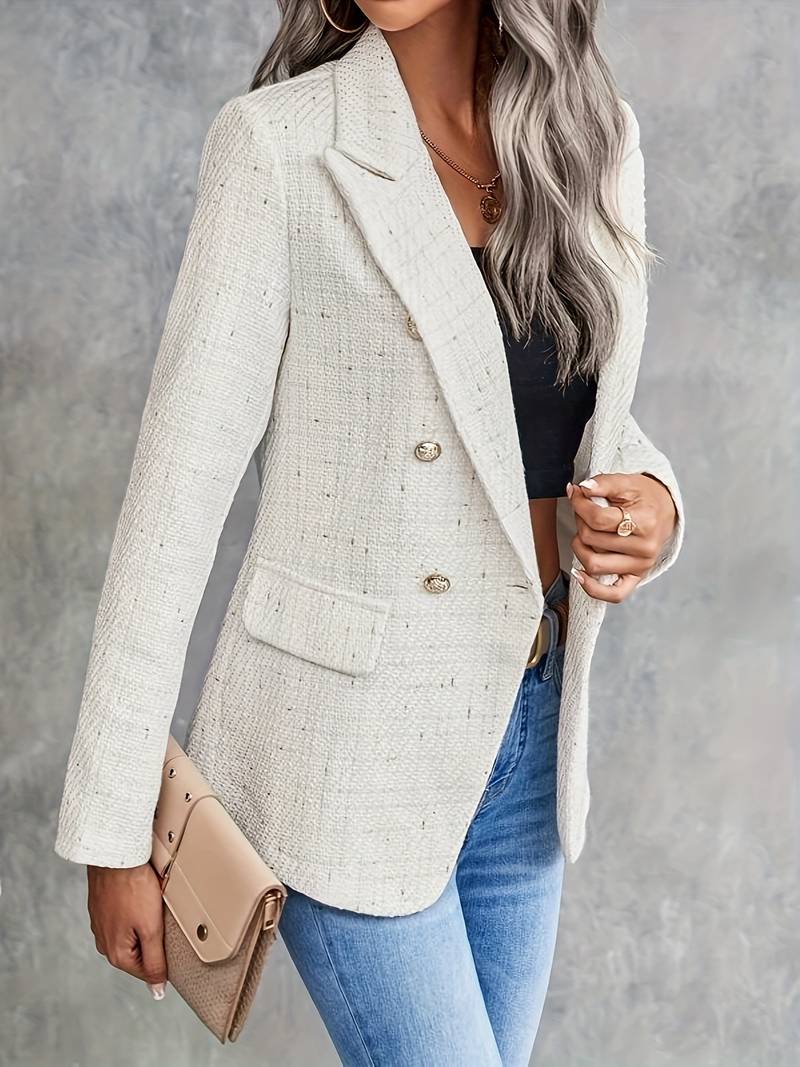 Classic Double-Breasted Blazer
