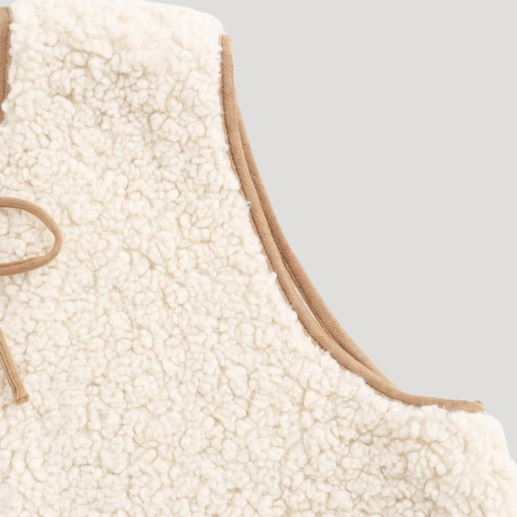 Tie-Front Soft Vest