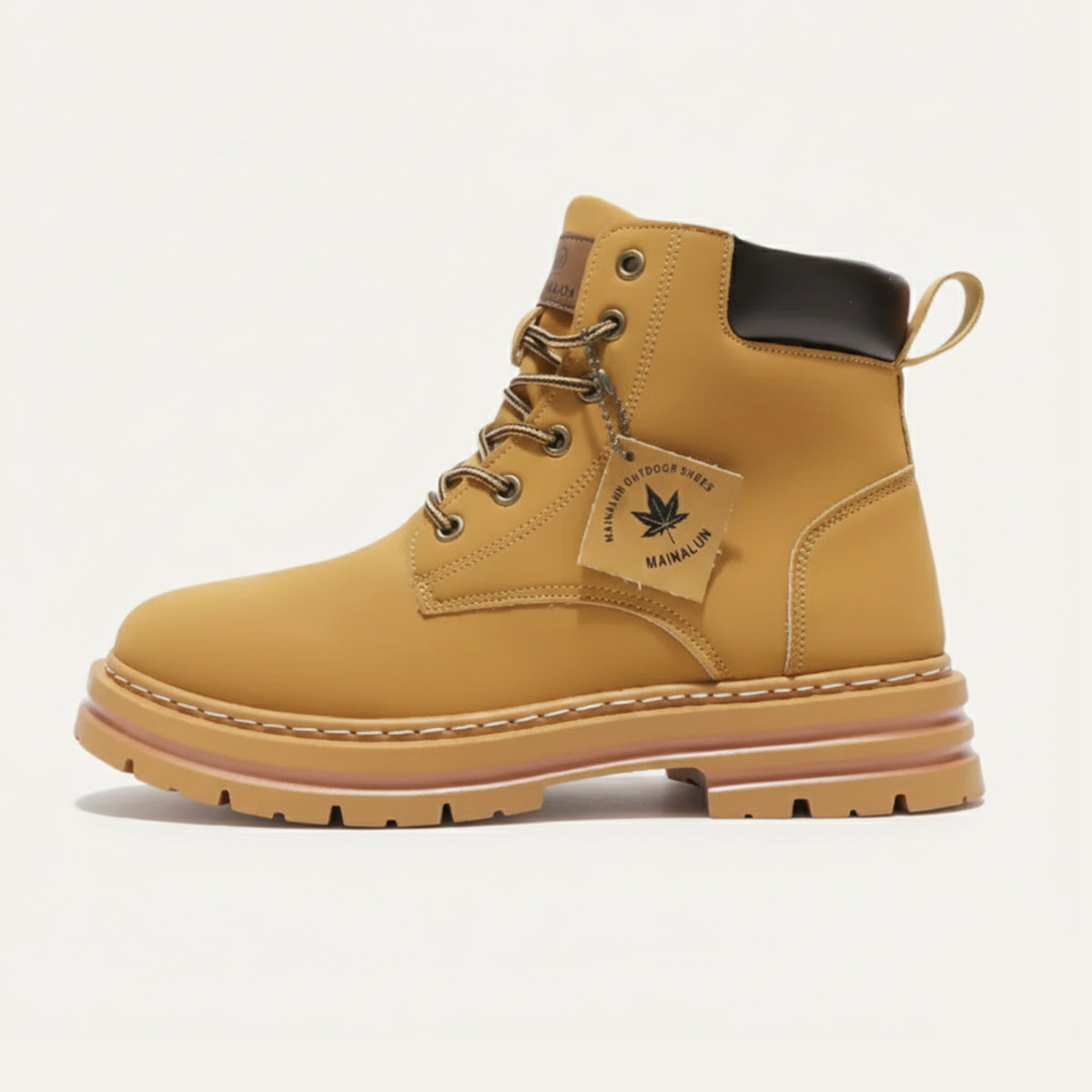 Fur-Lined Insulated Snow Boots