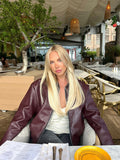 Faux Leather Jacket
