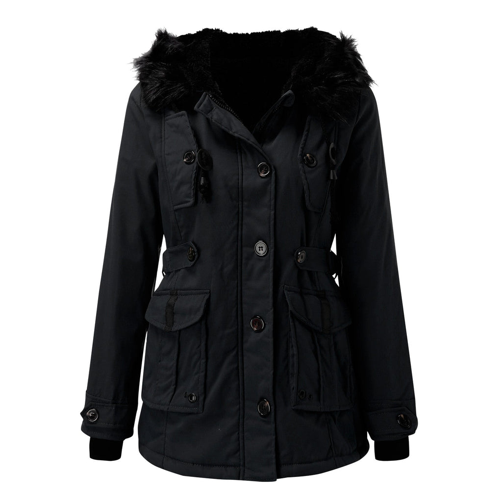 Warm Hooded Winter Coat
