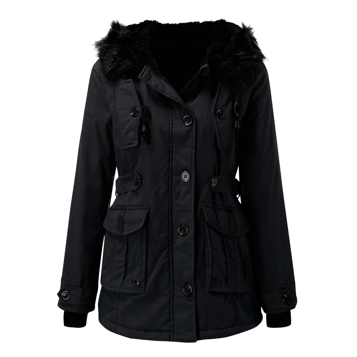 Warm Hooded Winter Coat