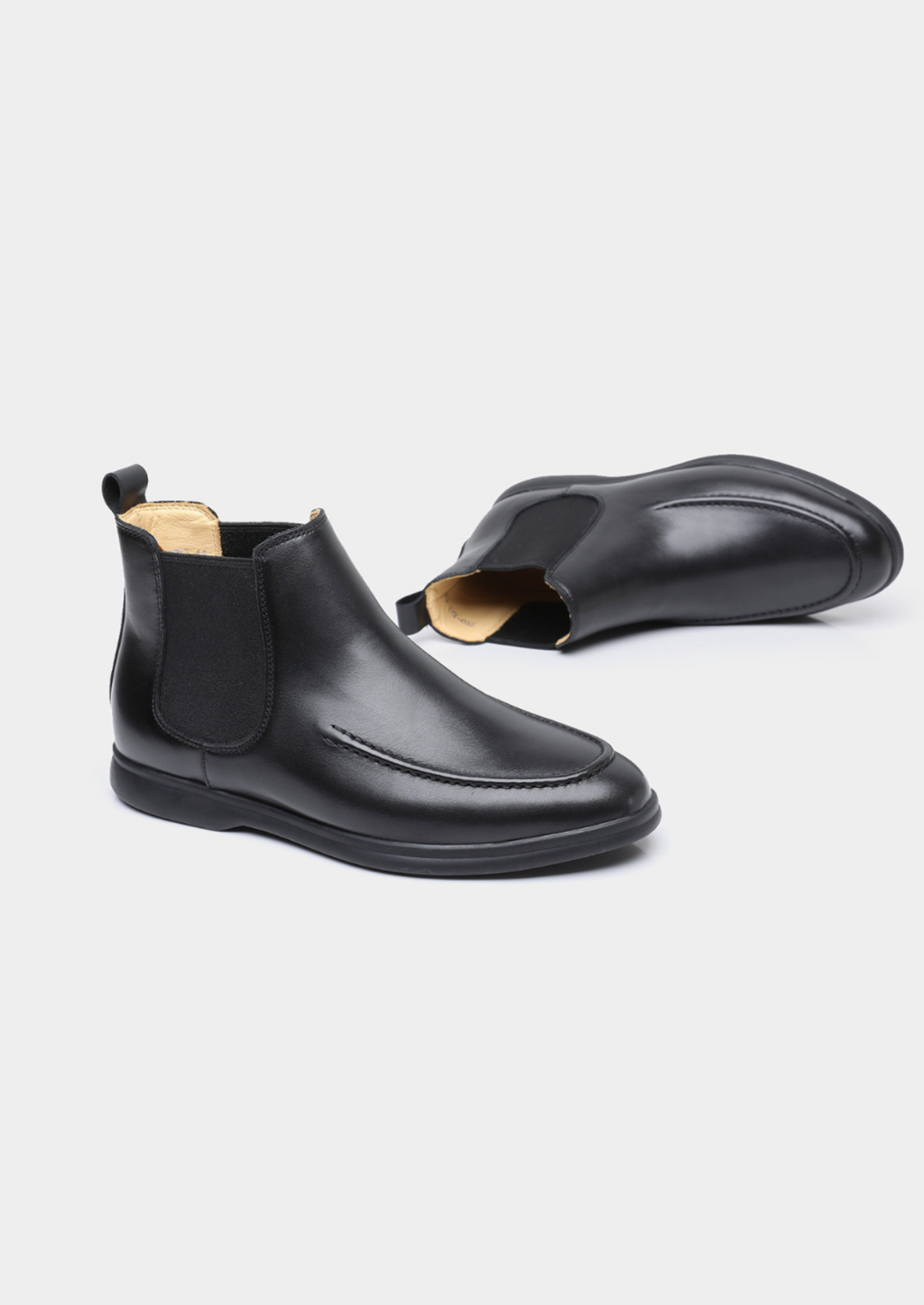 Elastic Panel Chelsea Boots