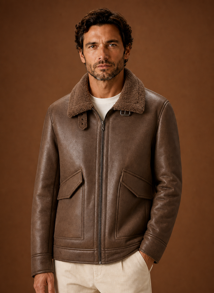 Men's tailored winter overcoat featuring a thick lining designed for cold weather, showcasing a sophisticated style and warm insulation, perfect for formal and casual occasions. 0