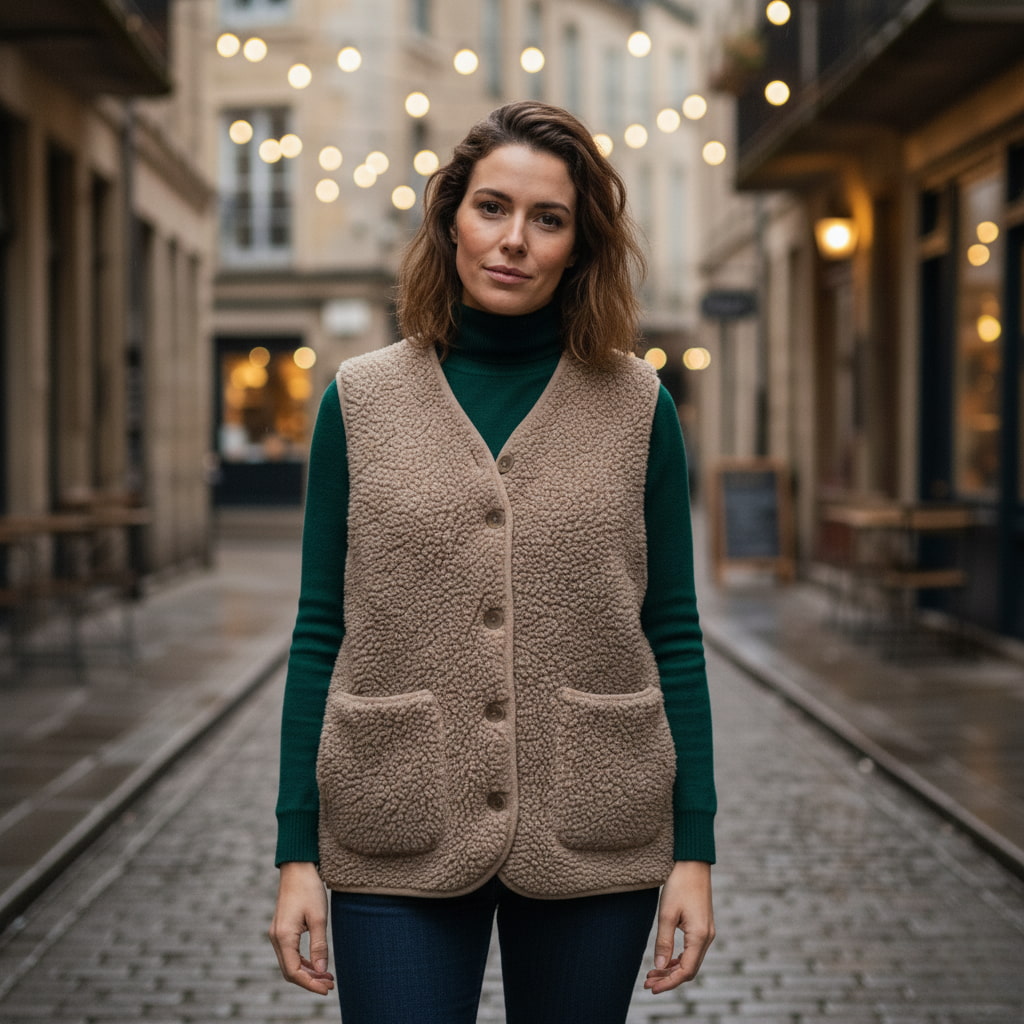 Warm Sherpa Vest