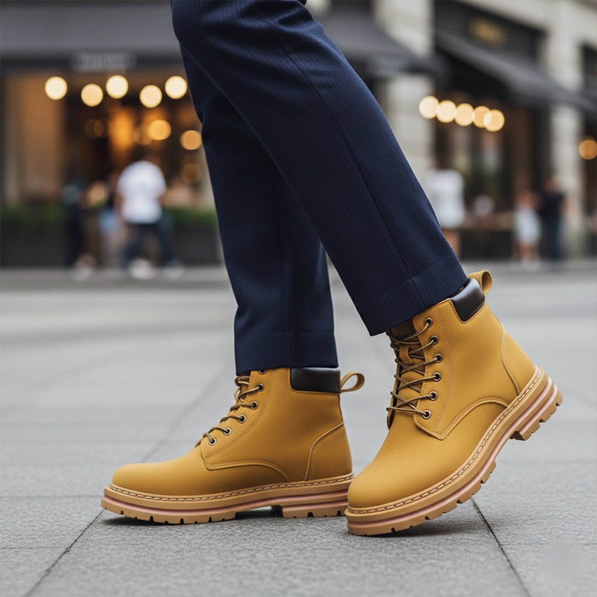 Fur-Lined Insulated Snow Boots