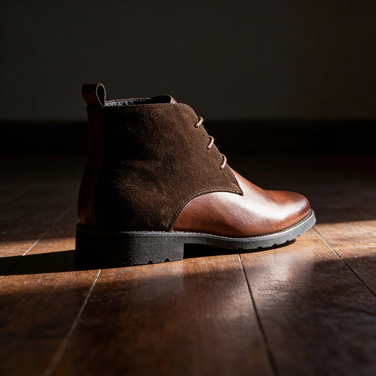 Polished Men's Dress Boots with Grippy Outsole and Cushioned Insole 6