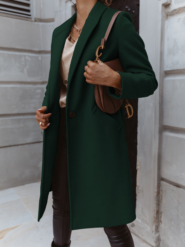 Double-Breasted Long Coat
