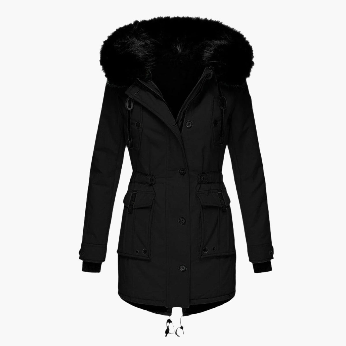 Warm Hooded Winter Coat