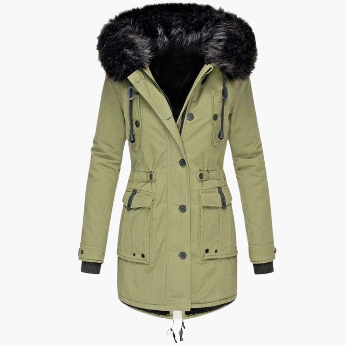 Warm Hooded Winter Coat