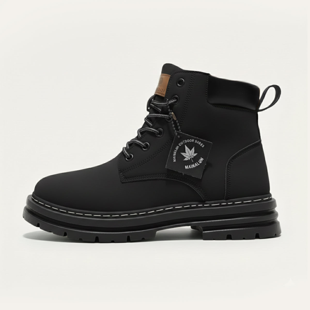 Fur-Lined Insulated Snow Boots
