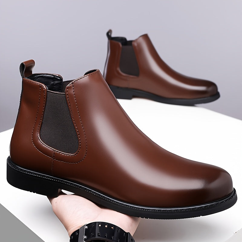 Classic Slip-On Chelsea Boots