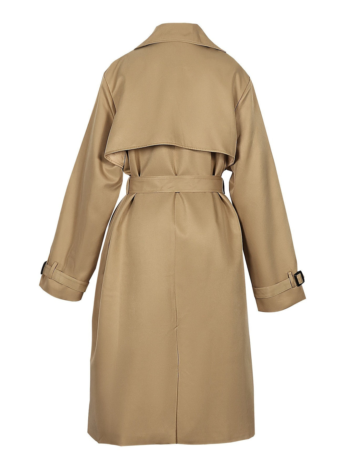 Longline Double-Breasted Trench