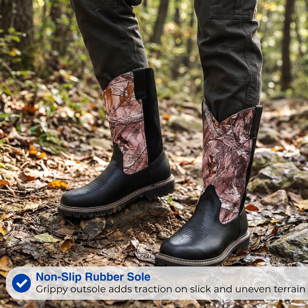 Waterproof Pull-On Hunting Boots